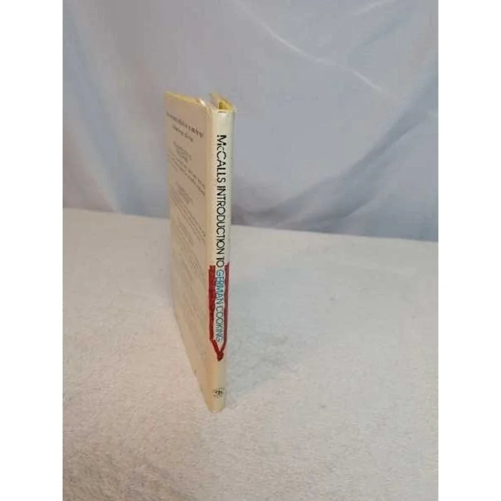 McCalls‎ Introduction to German Cooking Cookbook Vintage Recipes Heirloom Meals